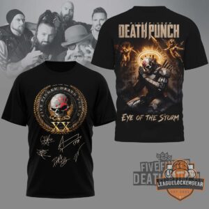 Five Finger Death Punch 20th Anniversary Eye of the Storm T-Shirt