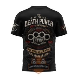 Five Finger Death Punch 250th Anniversary 3D T-Shirt