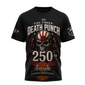 Five Finger Death Punch 250th Anniversary 3D T-Shirt