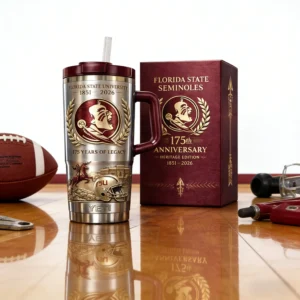 Florida State Seminoles 175th Anniversary Heritage Edition Handled Tumbler