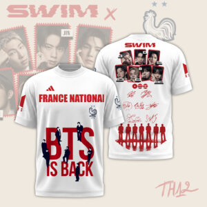 BTS Is Back France National World Cup 2026 T-Shirt