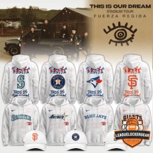 MLB x Fuerza Regida This Is Our Dream Stadium Tour Hoodie
