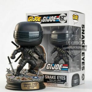 G.I. Joe Snake Eyes 62nd Anniversary Vinyl Figurine