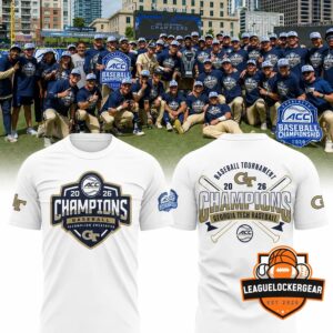 Georgia Tech Baseball 2026 ACC Baseball Championship T-Shirt