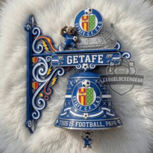 Getafe Koala Mascot This Is Football Papa Decorative Wall Bell