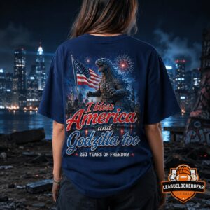 Godzilla America 250 Years of Freedom T-Shirt