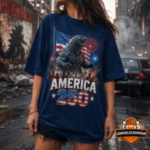 Godzilla America 250 Years of Freedom T-Shirt
