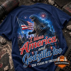 Godzilla America 250 Years of Freedom T-Shirt