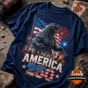 Godzilla America 250 Years of Freedom T-Shirt