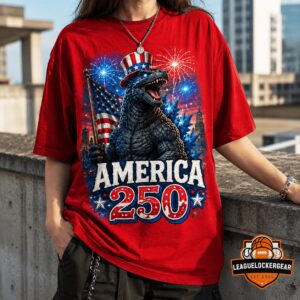 Godzilla America 250 Years of Freedom T-Shirt