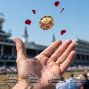 Cherie Devaux & Golden Tempo First Female Derby Winning Trainer 2026 Coin