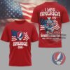 Grateful Dead America 250 Years of Freedom Patriotic T-Shirt