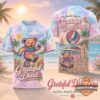 Grateful Dead Days Pastel Beach Road Trip T-Shirt