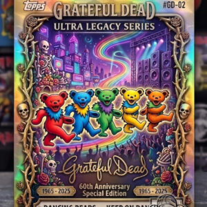 Grateful Dead Jerry Garcia 60th Anniversary Trading Card