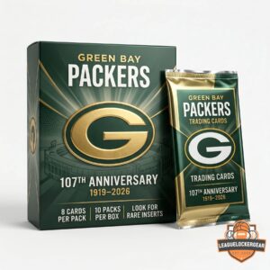 Green Bay Packers 107th Anniversary 1919-2026 Trading Cards