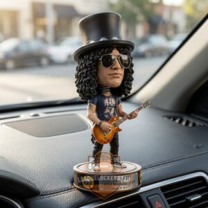 Guns N' Roses Slash 61st Birthday 2026 Bobblehead Figurine