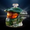 Halo Master Chief 117 25th Anniversary Sir Finish This Fight Whiskey Decanter