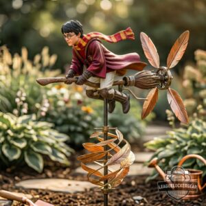 Harry Potter Quidditch Flying Broomstick Wind Spinner