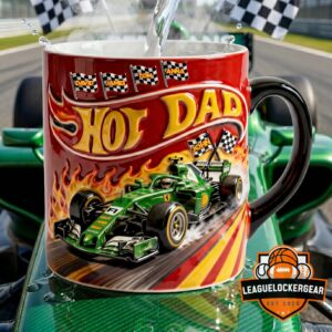 Hot Dad Formula 1 Ferrari Personalized Mug