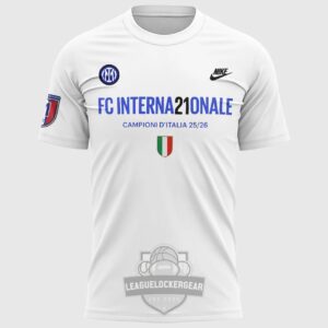 Inter Milan 21st Italian Championship 25/26 Season T-Shirt