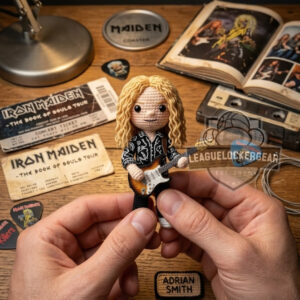 IRON MAIDEN 50th Anniversary Crochet Doll