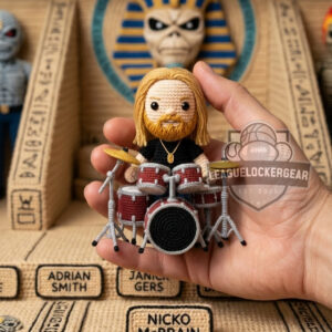 IRON MAIDEN 50th Anniversary Crochet Doll