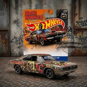 Iron Maiden 51st Anniversary Eddie Hot Wheels Diecast Muscle Car