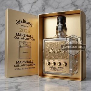 Jack Daniel's Marshall 65th Anniversary Whiskey Bottle