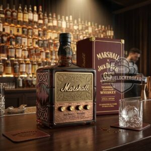 Jack Daniel's Marshall 65th Anniversary Whiskey Bottle