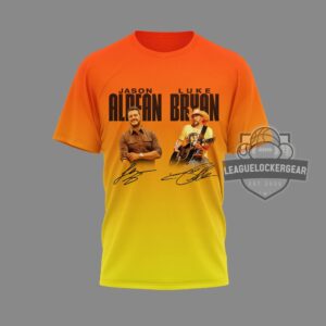 Jason Aldean Luke Bryan Double Down 2026 Tour T-Shirt