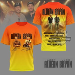 Jason Aldean Luke Bryan Double Down 2026 Tour T-Shirt