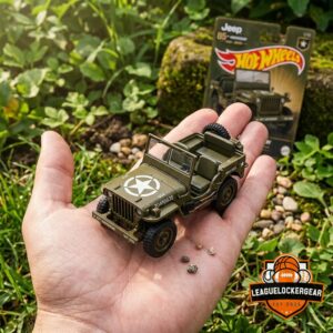 Jeep 85th Anniversary 1941-2026 Hot Wheels Willys MB Die-Cast Car
