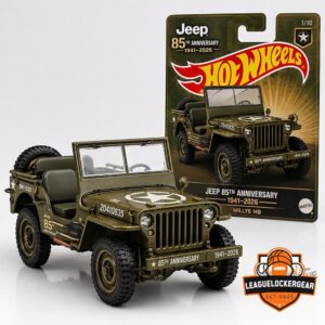 Jeep 85th Anniversary 1941-2026 Hot Wheels Willys MB Die-Cast Car