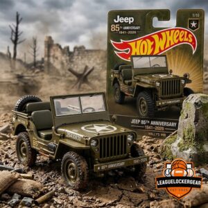 Jeep 85th Anniversary 1941-2026 Hot Wheels Willys MB Die-Cast Car