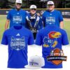 Kansas Jayhawks Baseball Big 12 Conference Champions 2026 T-Shirt