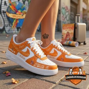 Karol G Viajando Por El Mundo Tropitour World Tour 2026 Custom Sneakers
