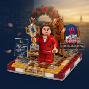Kentucky Derby 2026 Winner Cherie Devaux LEGO Display Set