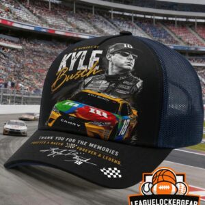 Kyle Busch In Memory Of Thank You For The Memories Trucker Hat
