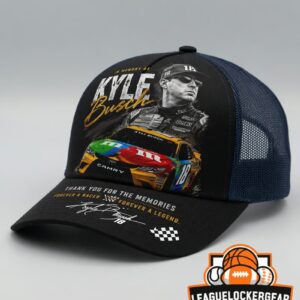 Kyle Busch In Memory Of Thank You For The Memories Trucker Hat