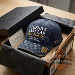 Kyle Busch Legend's Last Lap 1985-2026 Memorial Baseball Cap