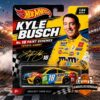 Kyle Busch M&M's Toyota Camry Hot Wheels Scale Die-cast Car