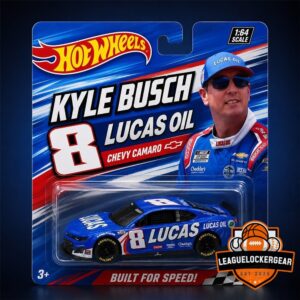 Hot Wheels Kyle Busch Lucas Oil Chevy Camaro Die-cast Car
