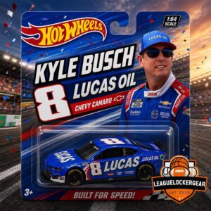 Hot Wheels Kyle Busch Lucas Oil Chevy Camaro Die-cast Car
