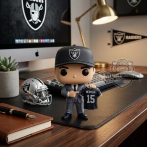 Las Vegas Raiders Fernando Mendoza Round 1 Pick 1 Draft Funko Pop