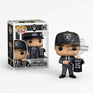 Las Vegas Raiders Fernando Mendoza Round 1 Pick 1 Draft Funko Pop
