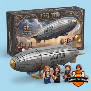 Led Zeppelin 58th Anniversary Divine Collection Collectible Building Set