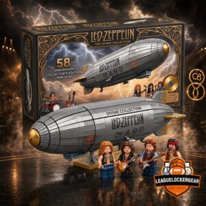 Led Zeppelin 58th Anniversary Divine Collection Collectible Building Set