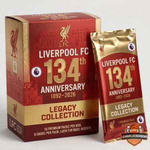 Liverpool FC 134th Anniversary1892-2026 Trading Card Box Set