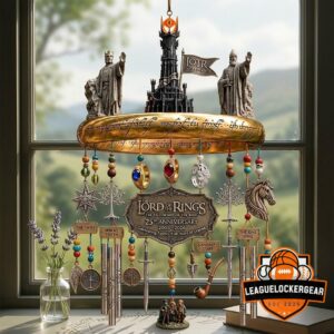 Lord of the Rings 25th Anniversary The Fellowship of the Ring Wind Chime