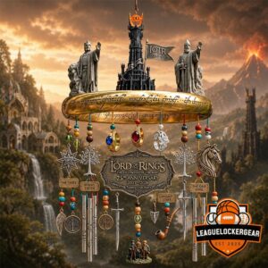 Lord of the Rings 25th Anniversary The Fellowship of the Ring Wind Chime